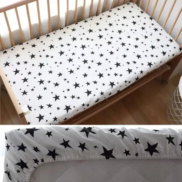 drap bébé 100% coton couleurs animaux motifs géométriques simple illustration four seasons unisexe