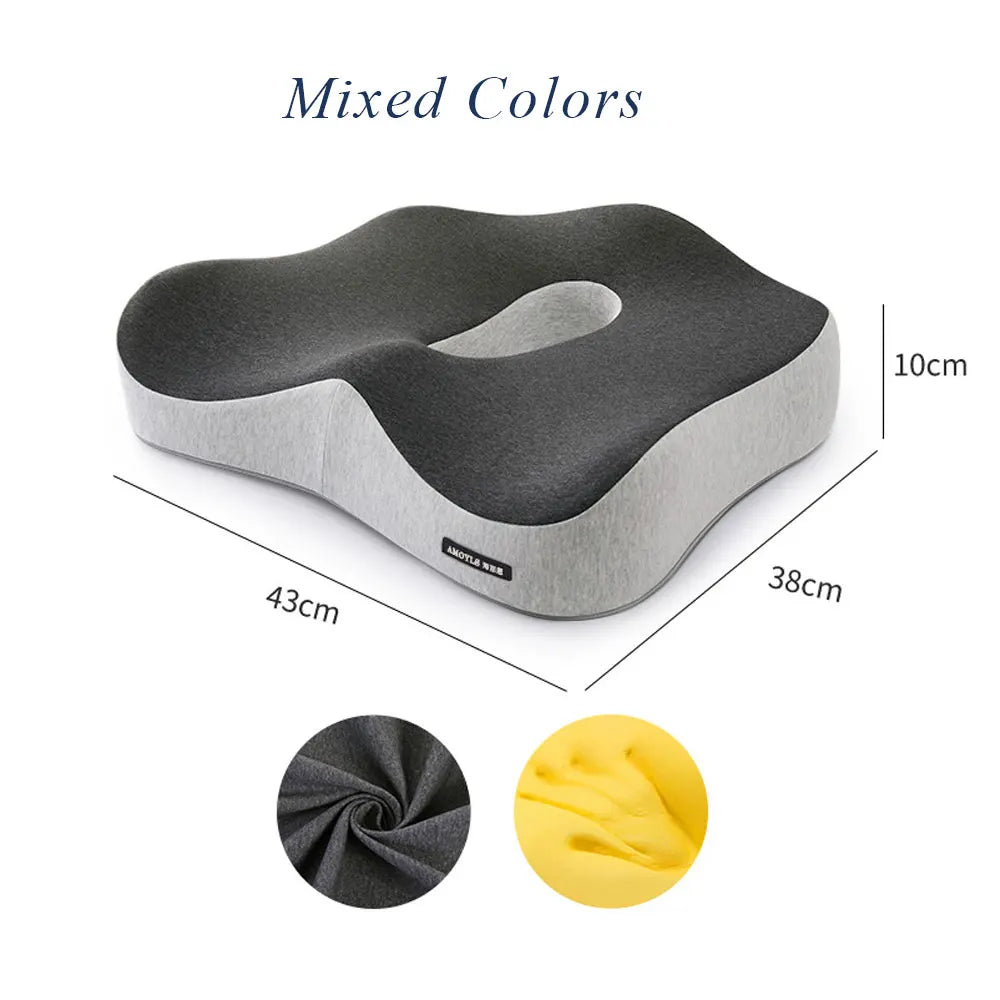 coussin siège bébés mousse mémoire forme polyester gris noir texture tissée confortable amovible lavable