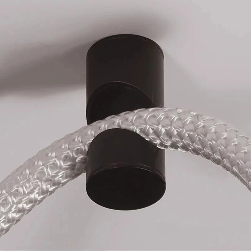 lampe néon moderne blanc lisse opaque clips câble led 4500k 3m 6500k