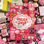 sticker book food stickers heart shapes creative adhesive paper multicolor festive decorations crafting gifts