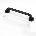 barre maintien acier inoxydable noir argenté moderne vis anneau plaque fixation 30cm 40cm 50cm