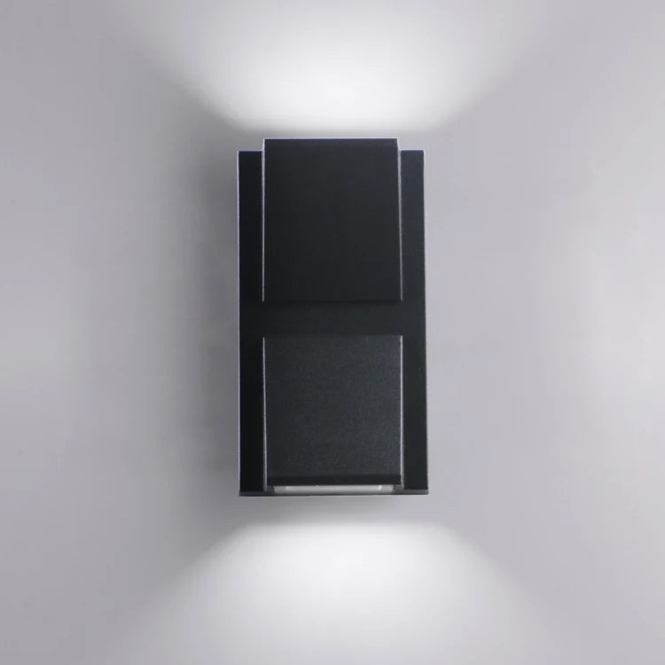 applique murale led moderne noire géométrique 3000k 6500k certifiée rohs