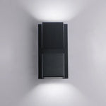 applique murale led moderne noire géométrique 3000k 6500k certifiée rohs