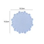 moules silicone motifs floraux flocons neige modernes decoratifs artisanat decoration intérieure