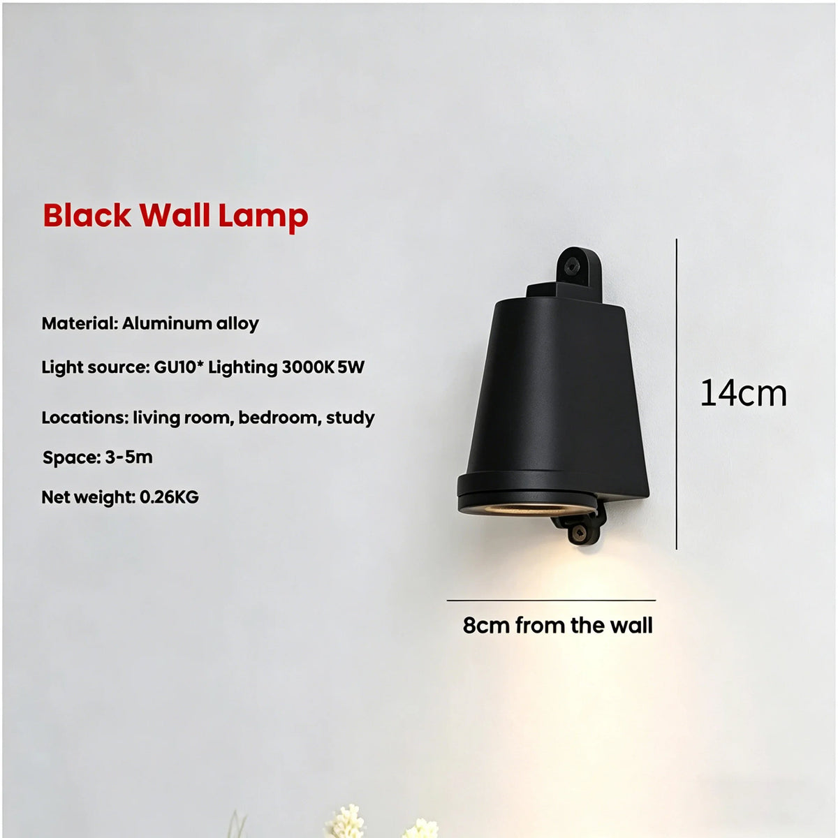 lampe murale led rétro or argent minimaliste extérieur hydrofuge certification ul ccc