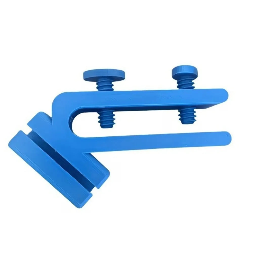 organisateur tuyau jardin bleu blanc noir réutilisable plastique utilitaire multiple vissage fixe