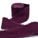 rubans coton coloris unis classiques vert olive jaune rose pâle rouge bleu blanc marron