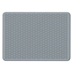 tapis protection silicone gris moderne surface rugueuse adhésif 70x50cm 30x20.8cm