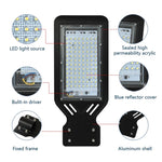 lampe rue led moderne étanche noir blanc ip65 ac220v fluxlumineux