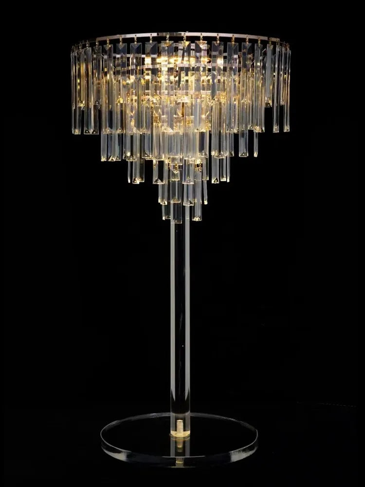 vase cristal transparent argenté moderne décoration anniversaire mariage événement festive