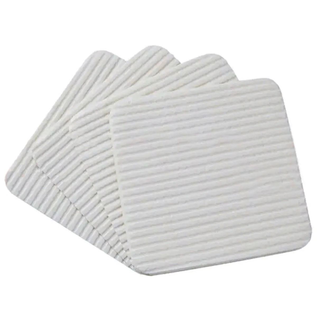 tapis antidérapant moderne attrape glisse adhésif texturé motifs géométriques blanc gris