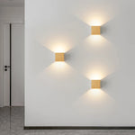 appliques murales modernes minimalistes led blanc noir doré éclairage chambre salon cuisine salle manger
