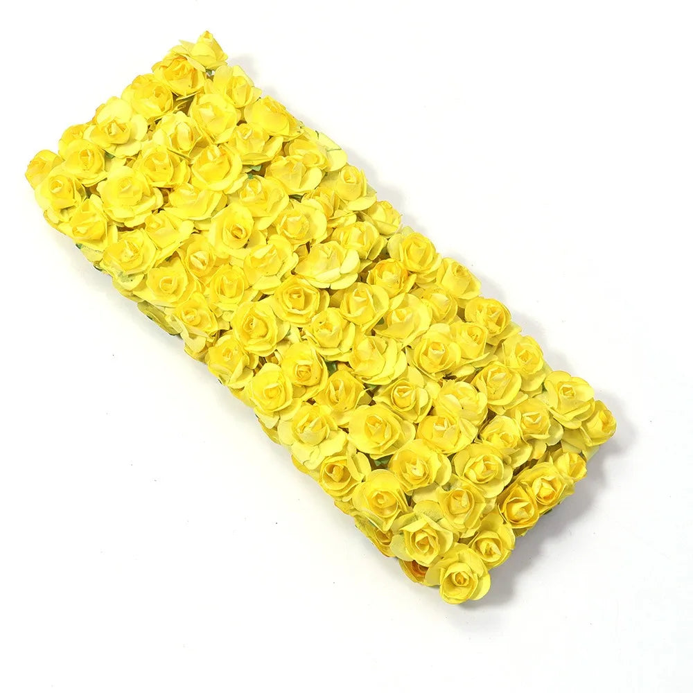 couronnes artificielles roses violet rouge bleu blanc jaunes intérieur décoration mariage anniversaire baby shower