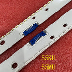 bande led rétro éclairage blanc moderne chambre 55inch lisse opaques connecteurs bleus