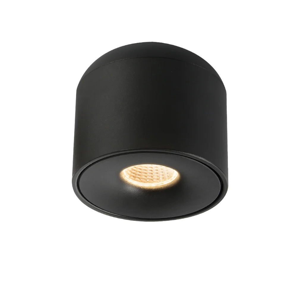 spots led 9w noir blanc modernes antiéblouissement aluminium 7w 9w triac dimmable 90260v