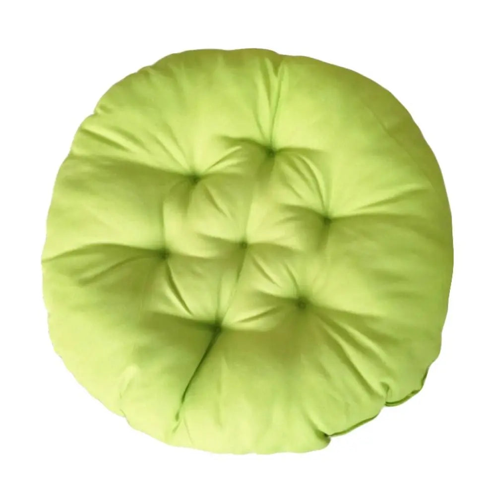 coussin chaise confortable moderne couleur unie épais doux polyester coton beige marron vert rouge