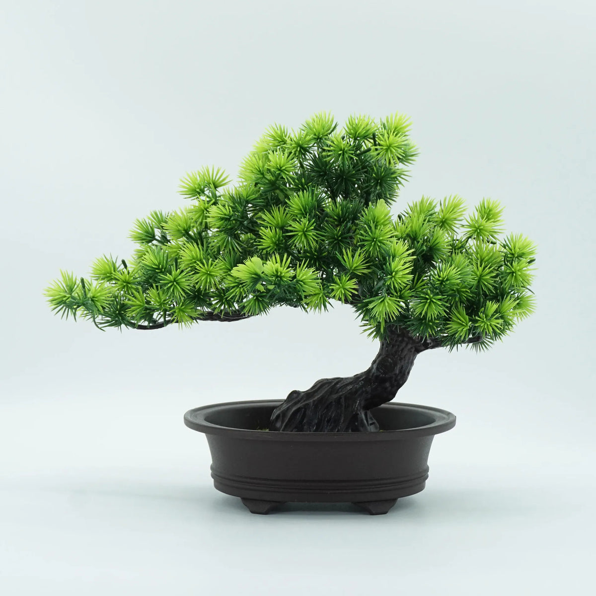 plante bonsaï artificielle pot vert rose violet décoration intérieur maison objet