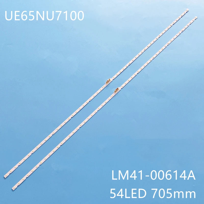 bande led rétro éclairage blanc diodes espacées moderne téléviseur fixations incluses