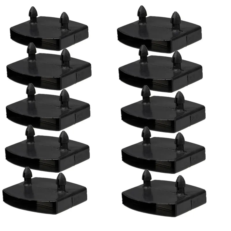 supports lattes sommier noir bois clair plastique fonctionnels 10 20 pièces double simple tête