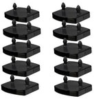 supports lattes sommier noir bois clair plastique fonctionnels 10 20 pièces double simple tête