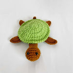 coasters crochetés lézard créatifs artisanaux beige bleu vert adhésifs mignons 3d diys
