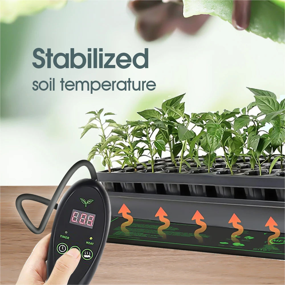 tapis chauffant semis pvc noir led étanche 35w 75w 160w ip67 suction led display