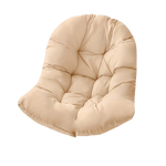 coussin chaise gris uni moderne anti décubitus fibre polyester coton ergonomiqueintérieur extérieur