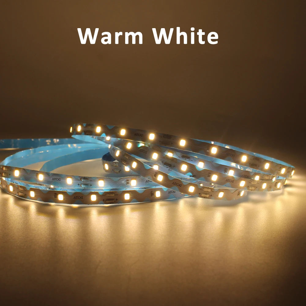ruban led blanc chaud froid 60 led flexibilite adhésif modernes 12v 50000h