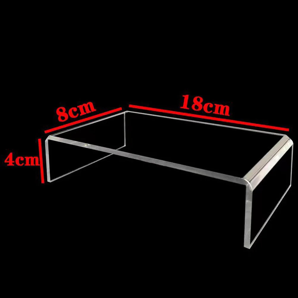 présentoir transparent moderne alimentaire multi niveaux acrylique sans motif organisation espace cuisine desserts gọn/vnd