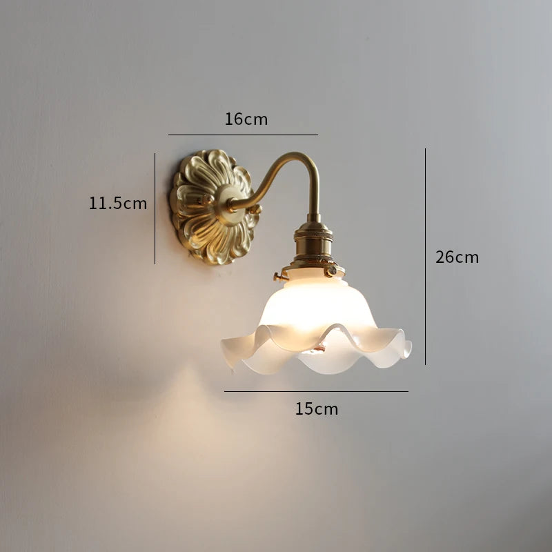 applique murale classique or blanc texture fleur vintage mur ans garantie led cuisine chambre