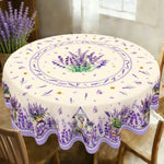 nappe table fleur lavande printemps été mariage anniversaire extérieur provence champêtre vaisselleDecorationFestivalière