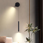 luminaires muraux led minimalistes noir gris chambre salon cuisine étude entrée tricolore