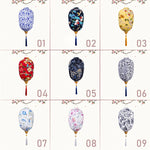 lanternes chinoises traditionnelles multicolores fleurs opaques tassel fêtes nouvelles années