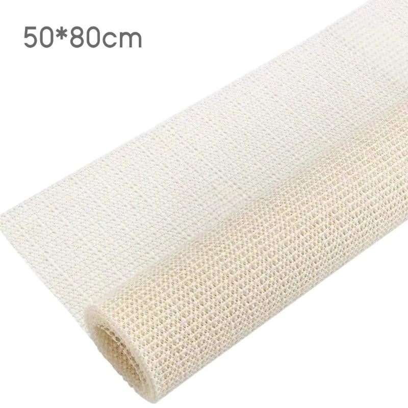tapis tressé alvéolaire protection matelas crème minimaliste 40x40cm 50x50cm 50x80cm 60x60cm 70x140cm