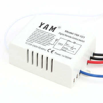 télécommande récepteur éclairage sans fil basse tension moderne minimaliste boutons on off sleep