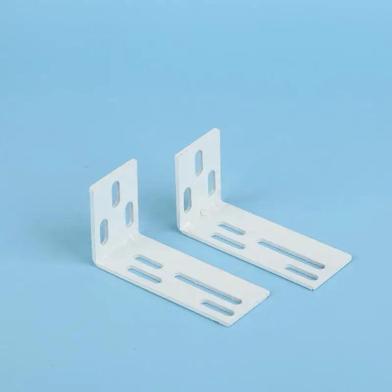 supports murals blancs modernes eyelets coton chanvre rideaux tringle fixations