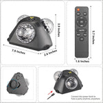 projecteur laser moderne compact disco boule effet stroboscope lumière noire transparent festive decoration