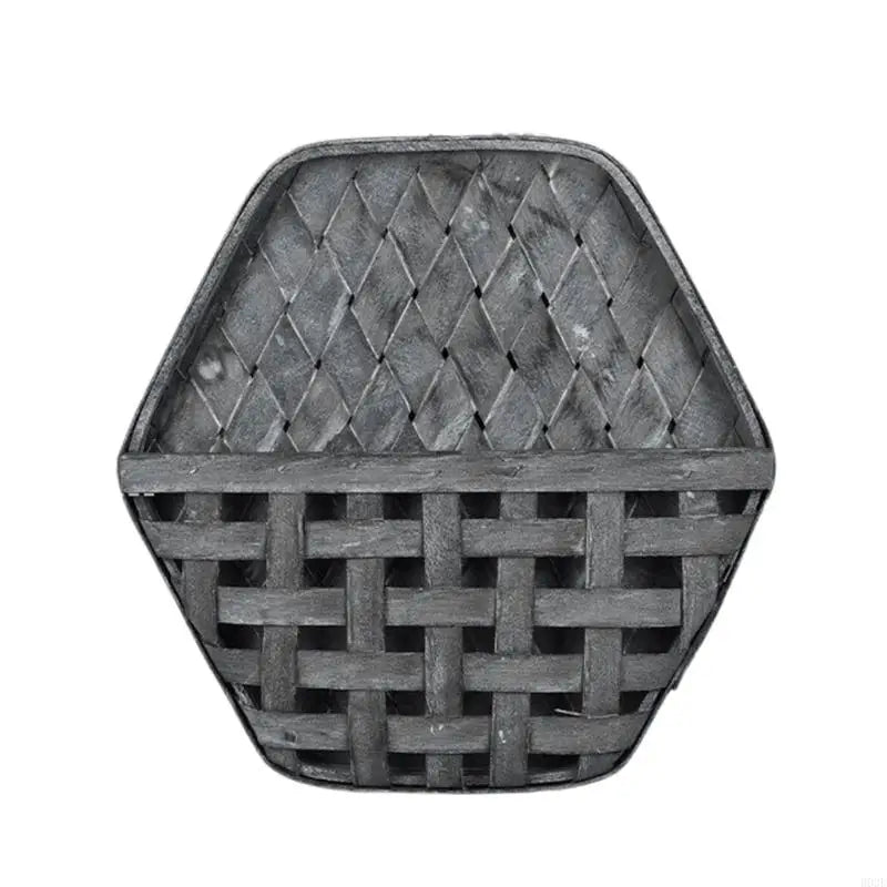 panier tressé suspension murale fleurs plantes séchées rustique bohème champêtreversible crochet