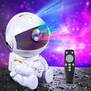 Projecteur Galaxie Astronaute Blanc - Veilleuse LED Nébuleuse pour Plafond - Décoration Chambre Enfant