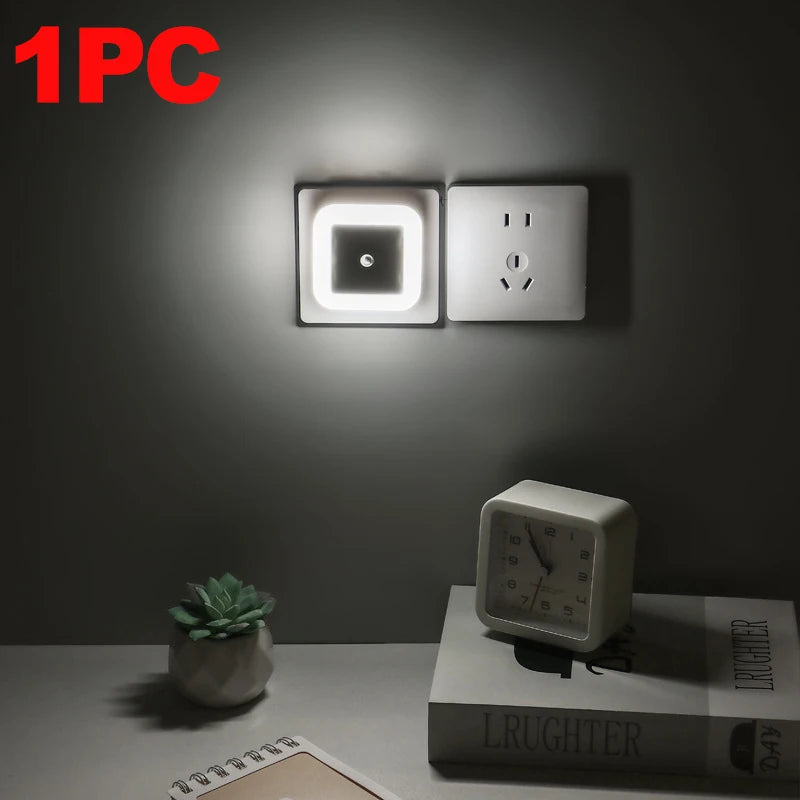 lampe nuit led blanc moderne minimaliste applique murale adhésive éclairage intérieur variable chambre enfant