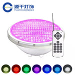 lampe led sousmarine ip68 rgb piscine 12v 18w 25w 35w 45w moderne