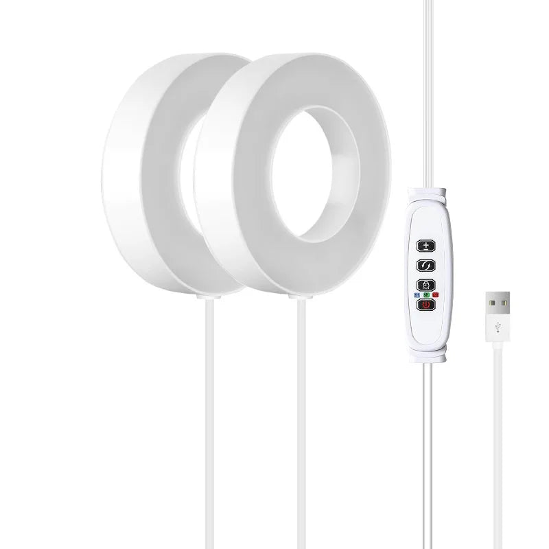 lampe led intérieure plante blanc moderne adhésif usb réglable 5v 80lm/w 72leds