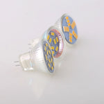 projecteur led 12v 12 15 leds gu4 warm neutral white moderne transparent
