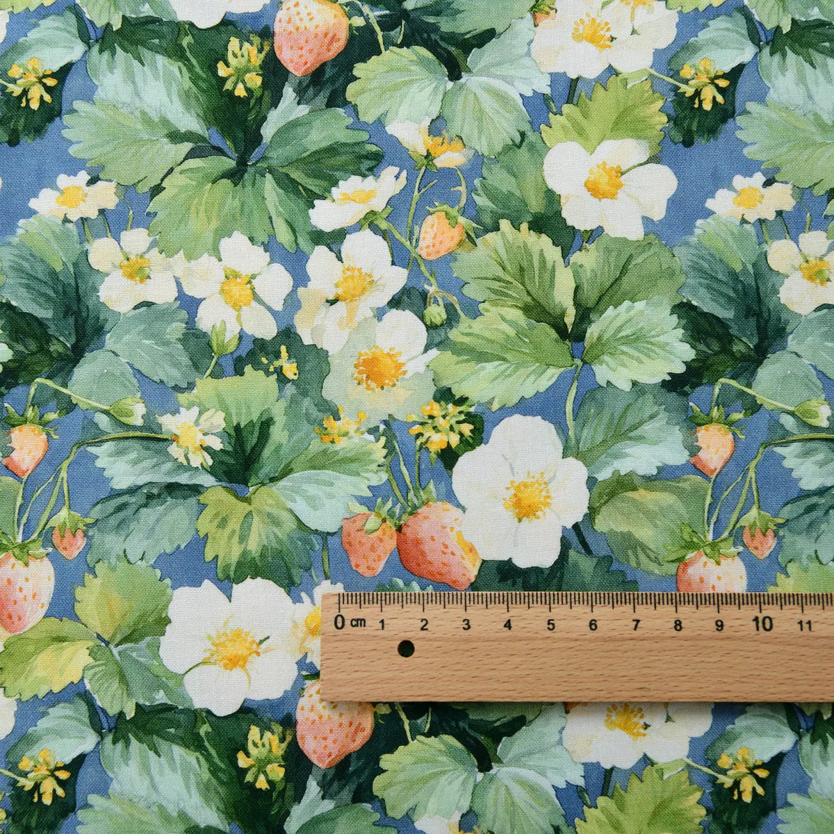 tissu coton imprimé floral vintage motifs champêtres opaques bricolage popeline 145cm DIY