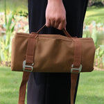 tapis sol marron clair uni pratique robuste sac rangement guide utilisation sac dos portable