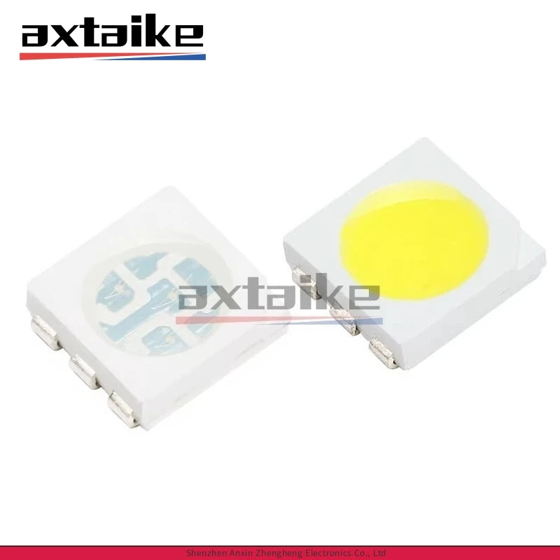diodes led super lumineuses couleurs blanc jaune rose modernes technologiques