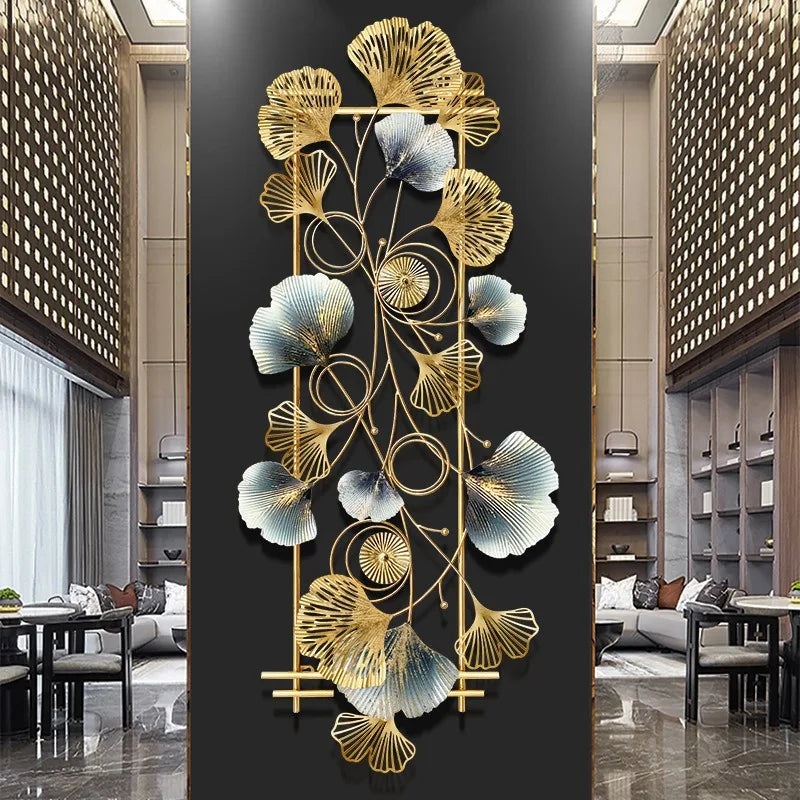 Décoration murale moderne dans un salon