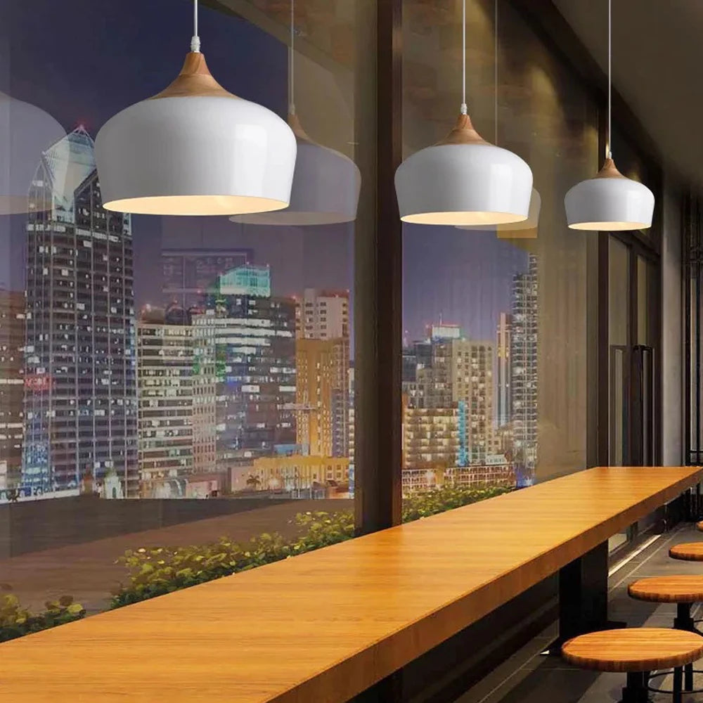 Lampe suspendue avec fil ajustable de 1 mètre