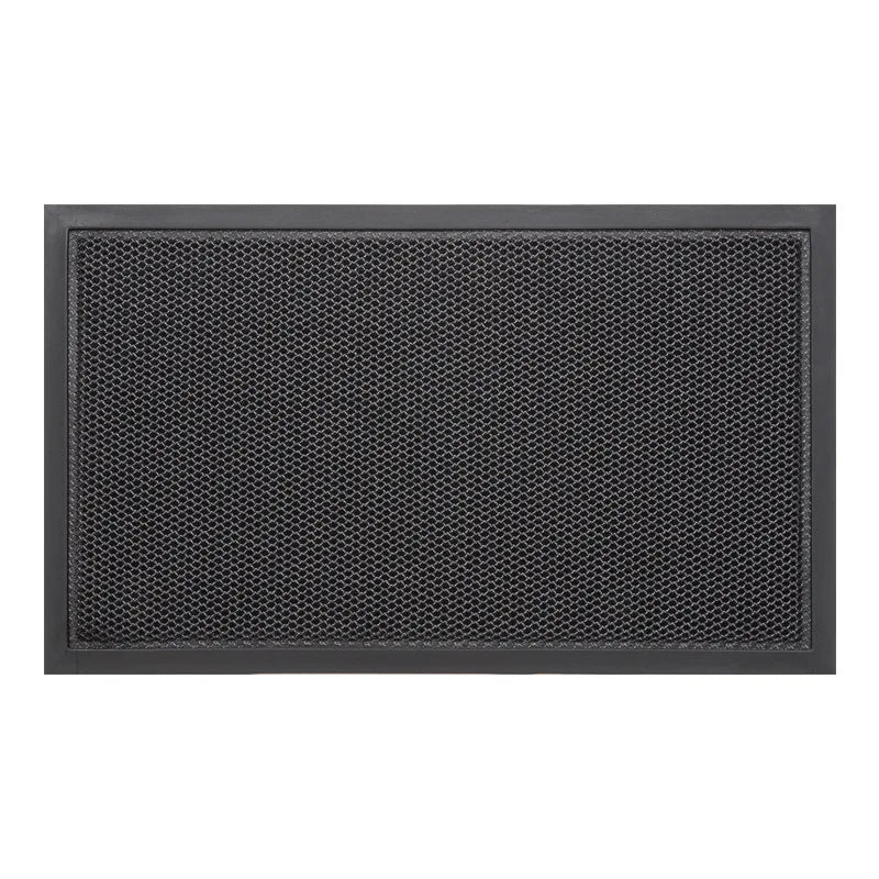 tapis porte antidérapant imperméable résistant noir rouge gris moderne 45x75cm 60x90cm