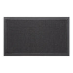 tapis porte antidérapant imperméable résistant noir rouge gris moderne 45x75cm 60x90cm